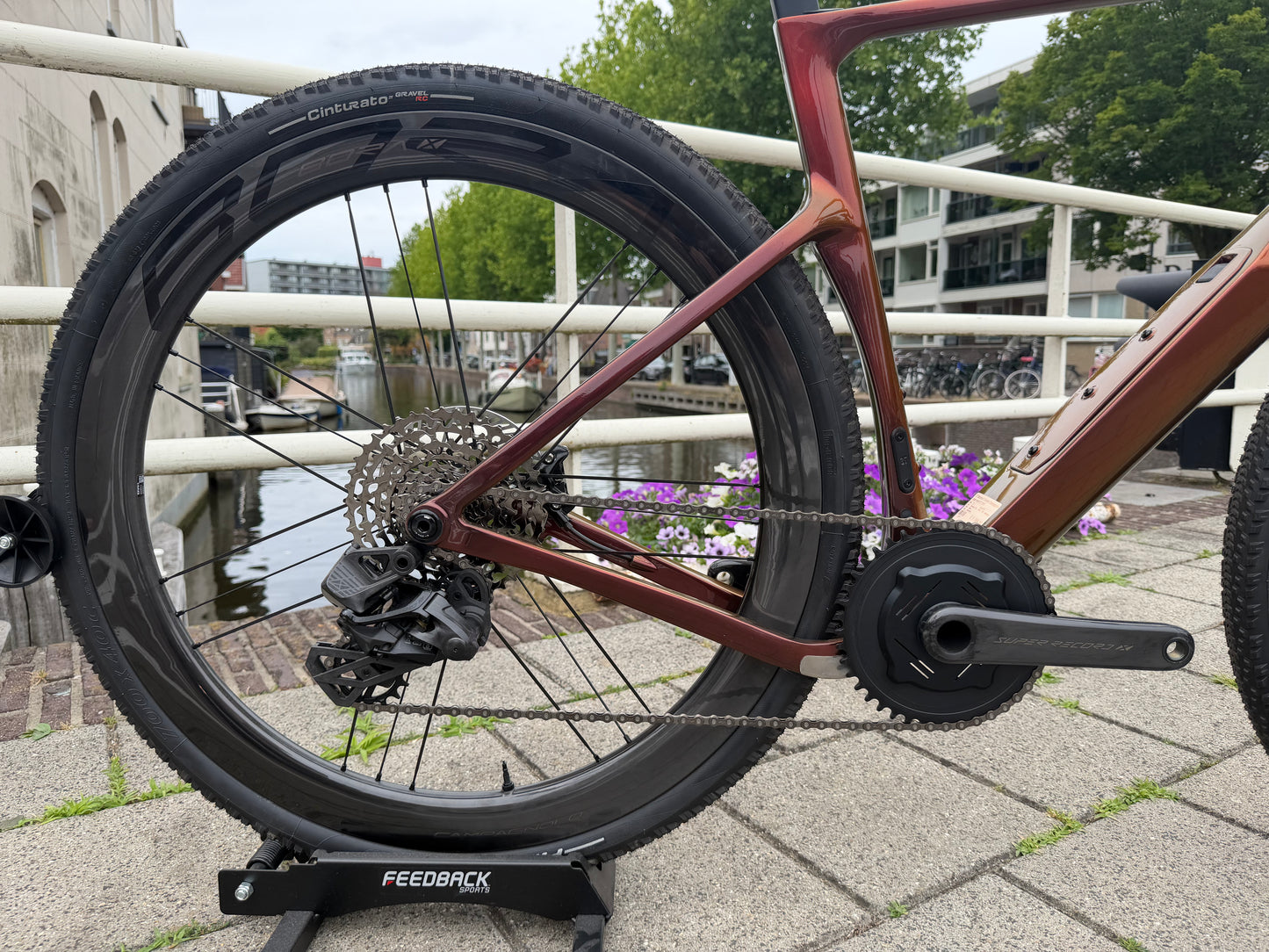 Custom 3T Racemax 2 Italia Campagnolo super record X gravelbike