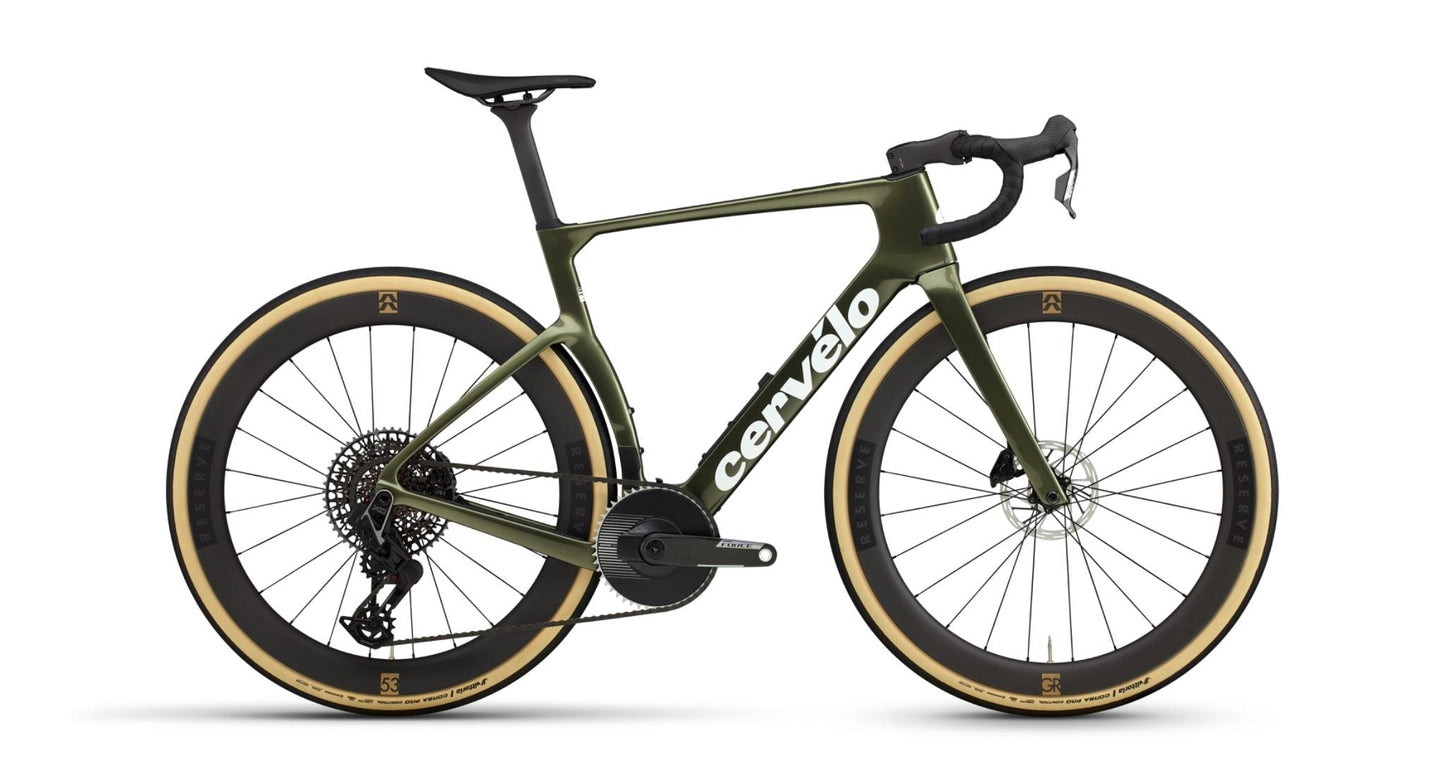 Cervelo Aspero-5 Digital Moss Sram Force AXS