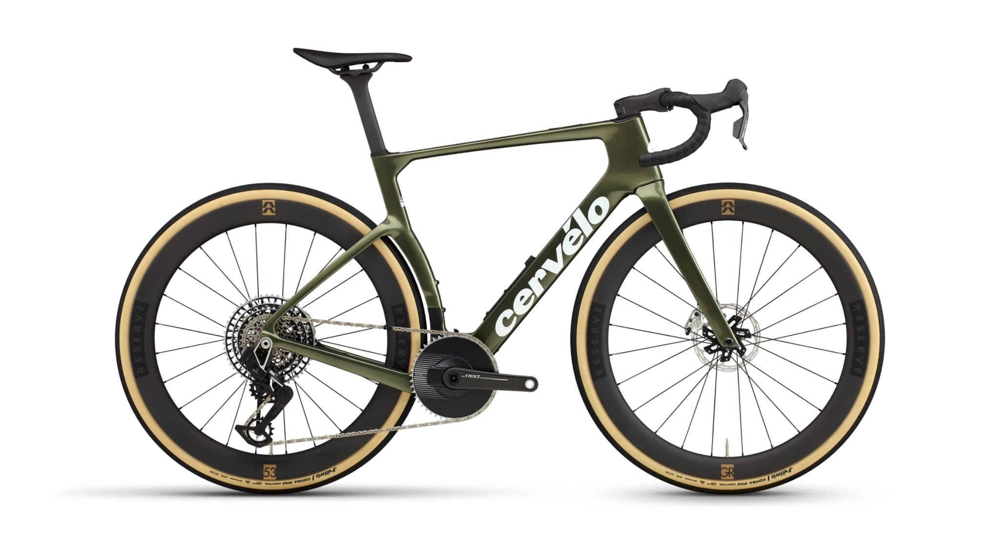 Cervelo Aspero-5 Digital Moss Sram Red AXS