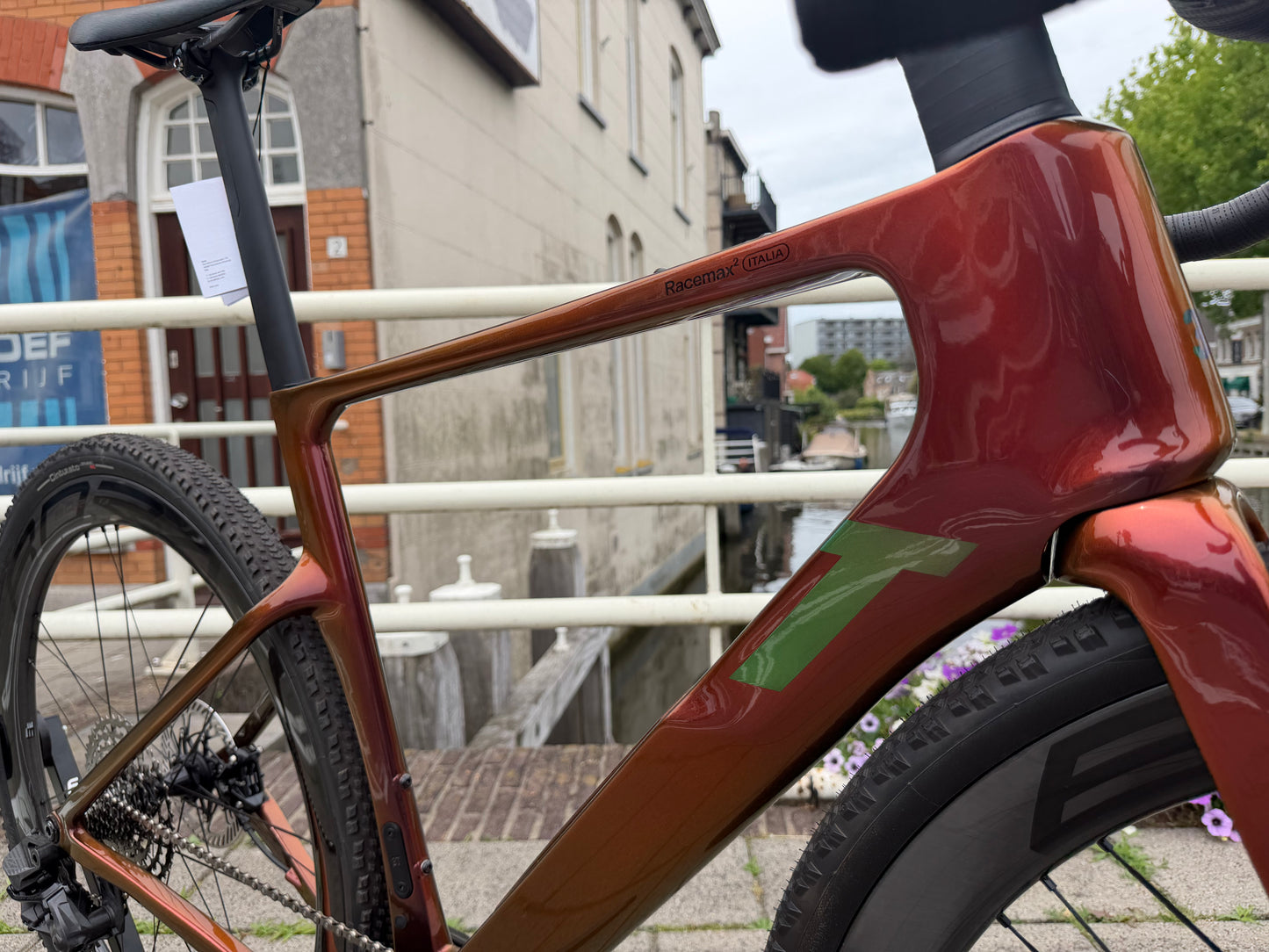 Custom 3T Racemax 2 Italia Campagnolo super record X gravelbike